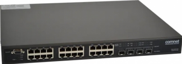 Hardened Managed L2+ PoE Switch, 2 SFP, 2 Combo, 22 RJ45